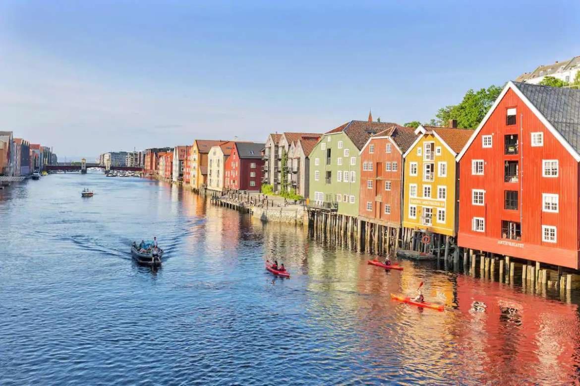 5 Mins To City Center In Bright & Cozy Stay Trondheim Eksteriør bilde